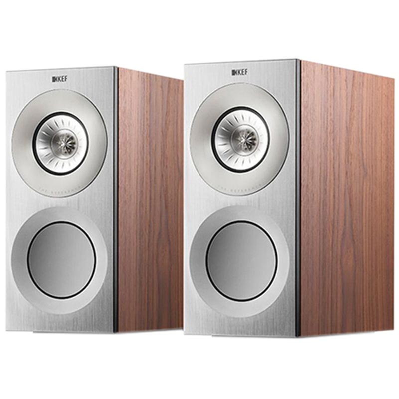 Полочная акустика KEF Reference 1 Silver Satin Walnut