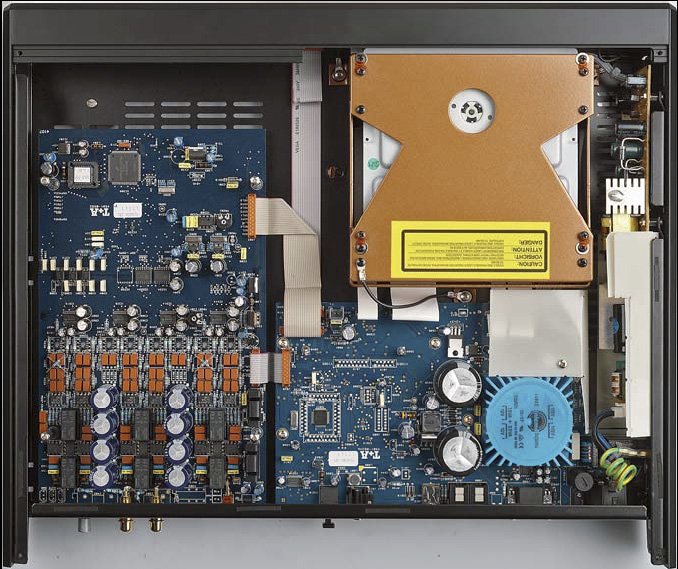CD проигрыватель T+A SACD 1250 R alu silver — изображение 4