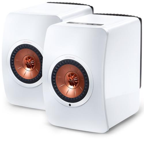 Полочная акустика KEF LS 50 Wireless Gloss Black/Blue — изображение 2