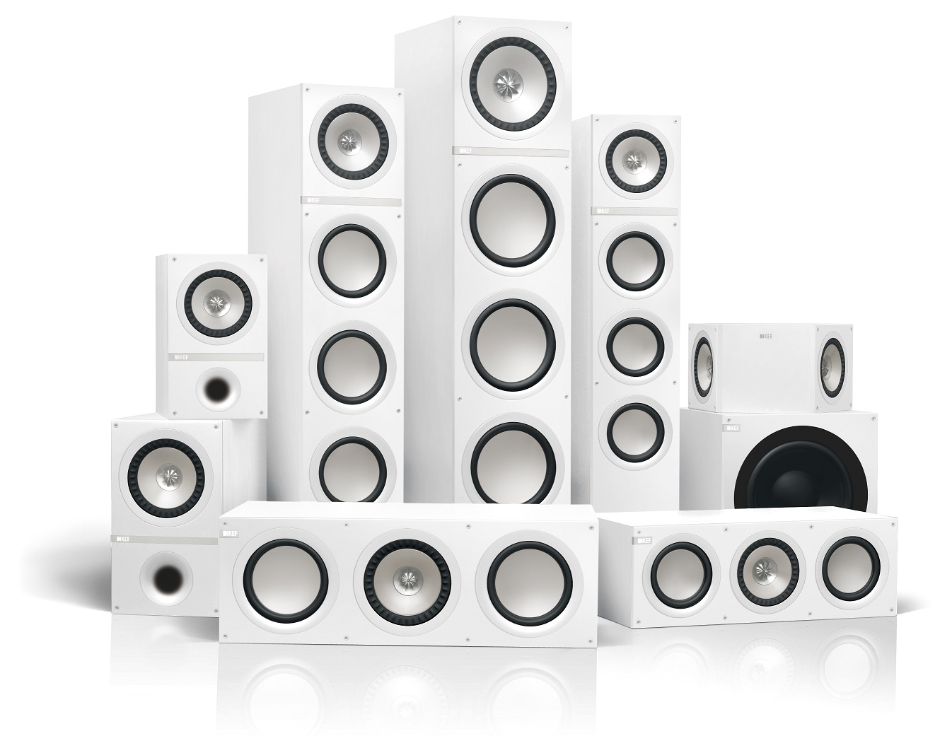 Центральный канал KEF Q600C white vinyl — изображение 2