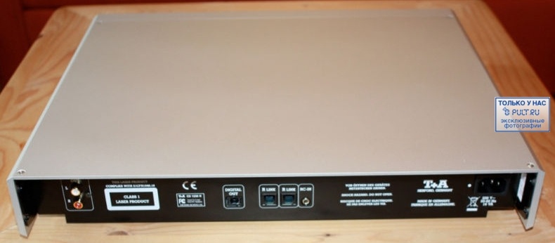 CD проигрыватель T+A CD 1230 R alu silver — изображение 4