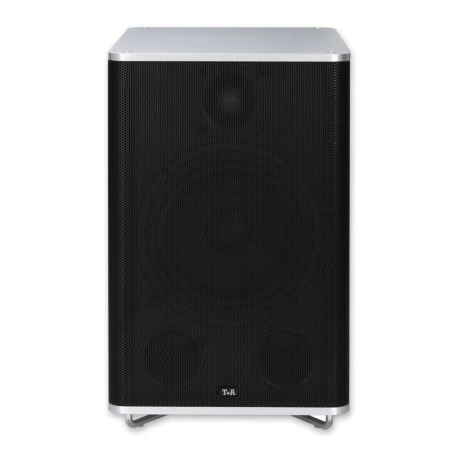 Акустическая система T+A KR 450 black cabinet with silver aluminium covers