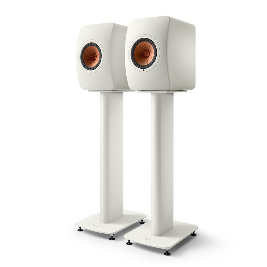 Стойка под акустику KEF S2 Floor Stand Mineral White — изображение 4