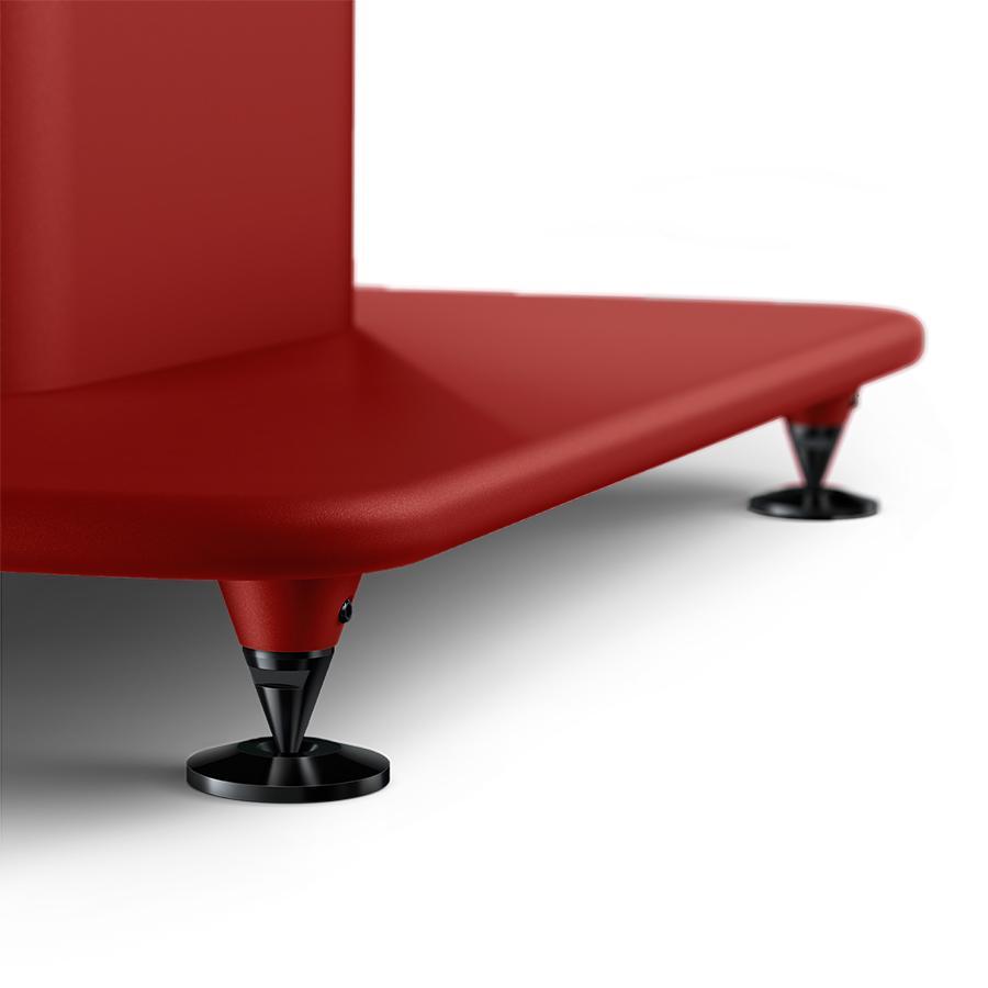 Стойка под акустику KEF S2 Floor Stand Crimson Red Special Edition — изображение 3