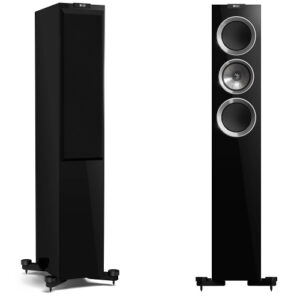 Напольная акустика KEF R500 black gloss (пара)