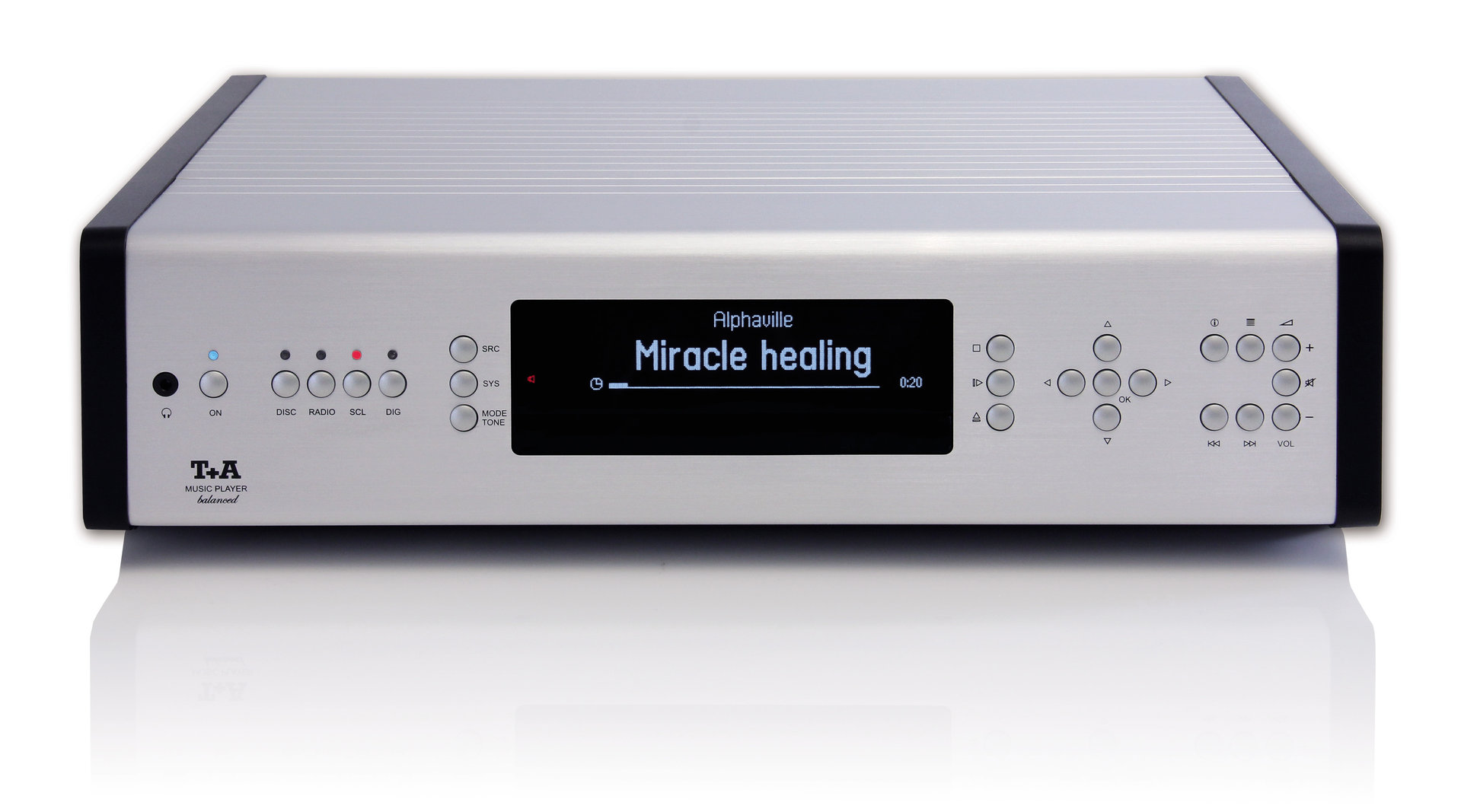 CD проигрыватель T+A Music-Player MKII silver/anthracite — изображение 2