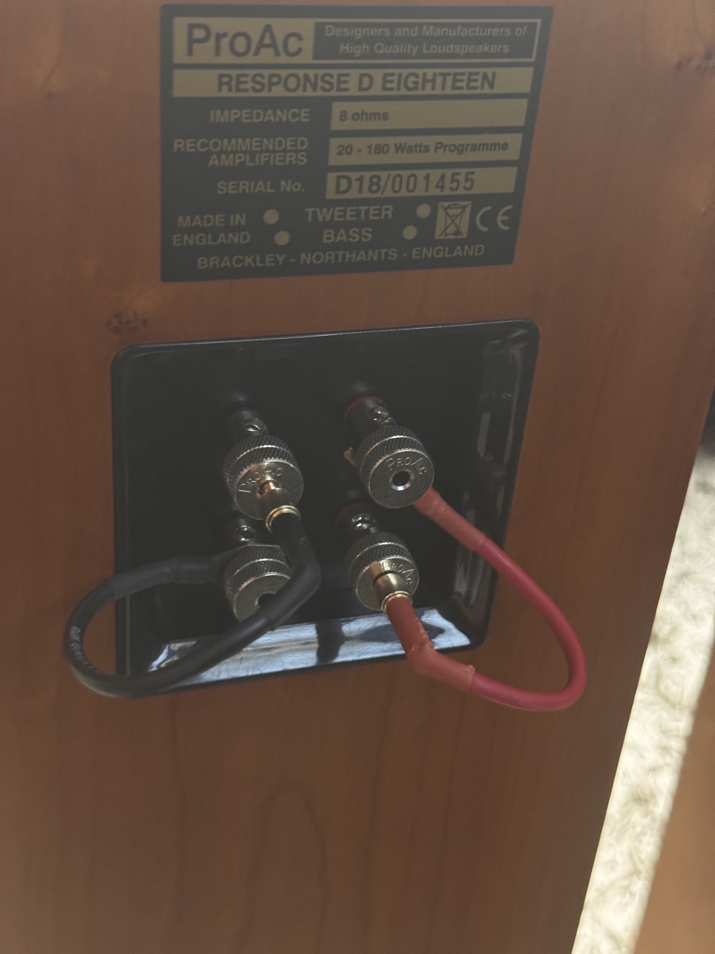 Напольная акустика ProAc Response D18 — изображение 5